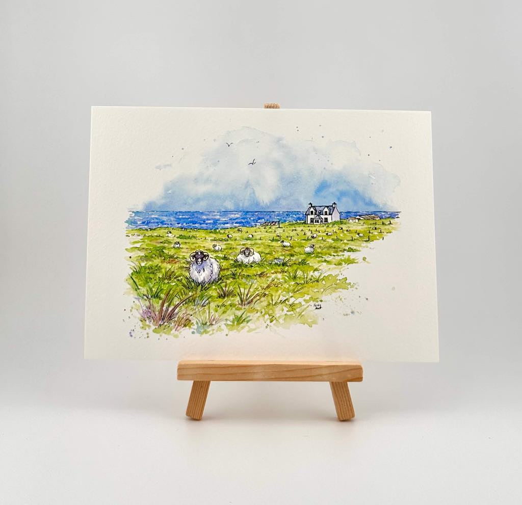 A Home By The Sea Illustration