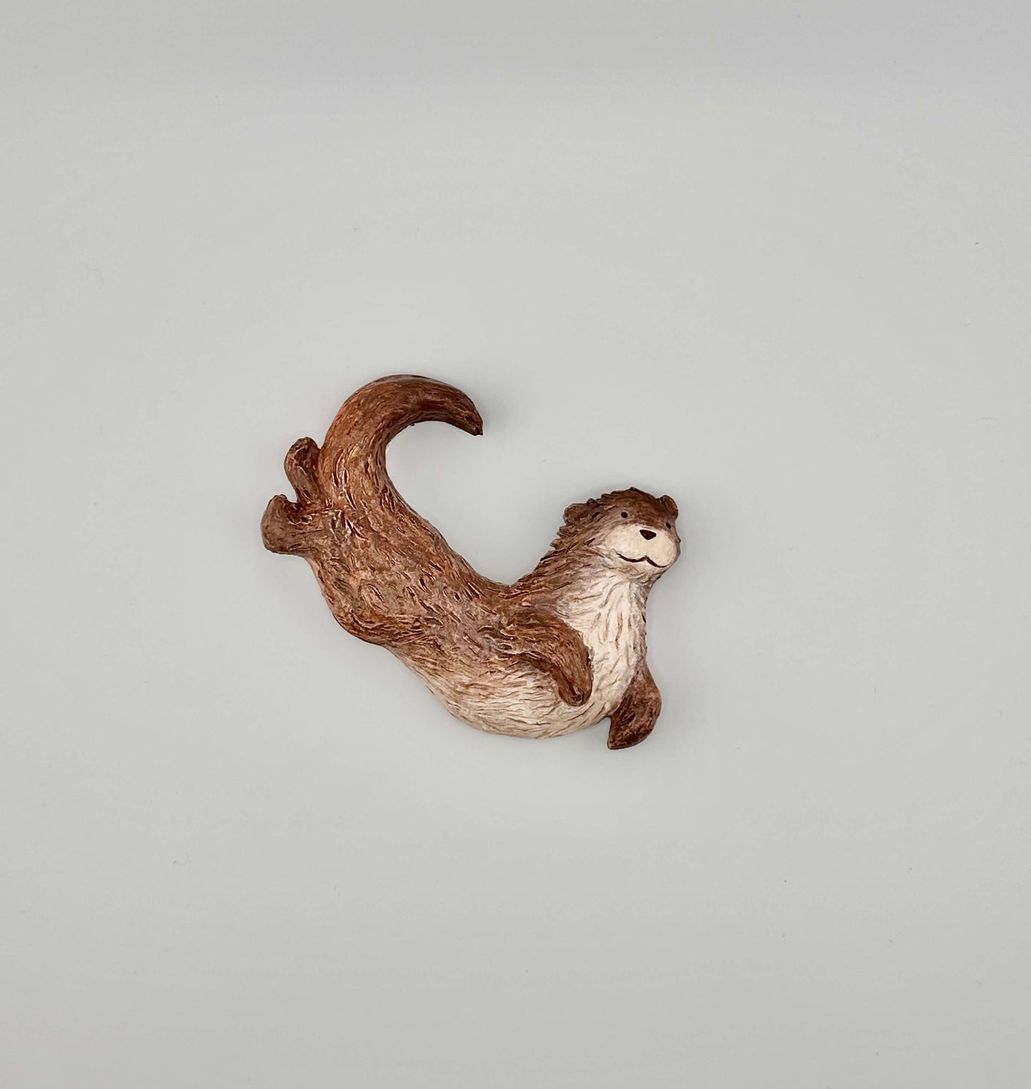 Otter ceramic wall art