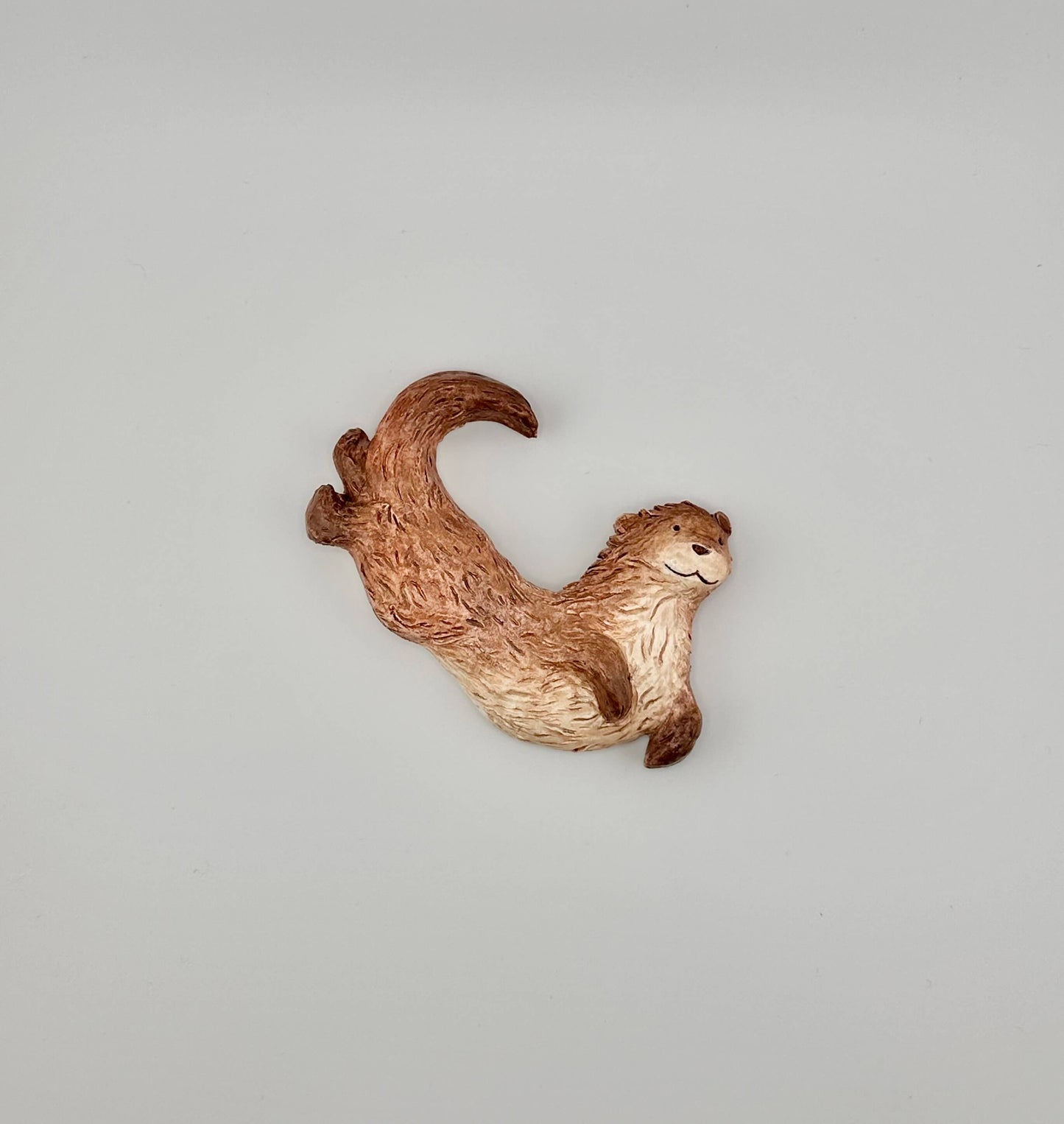 Otter ceramic wall art