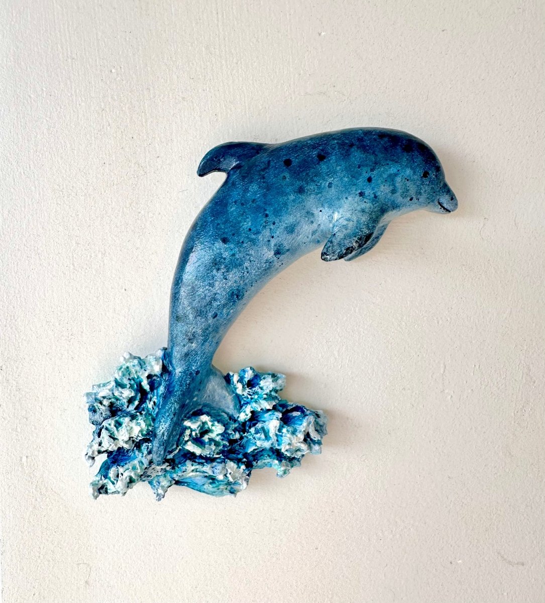 Dolphin wall art sculpture - Stout Crafted