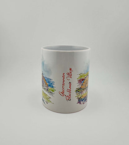 Gearrannan blackhouse village mugs and coasters