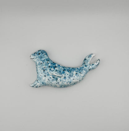 Seal ceramic wall art