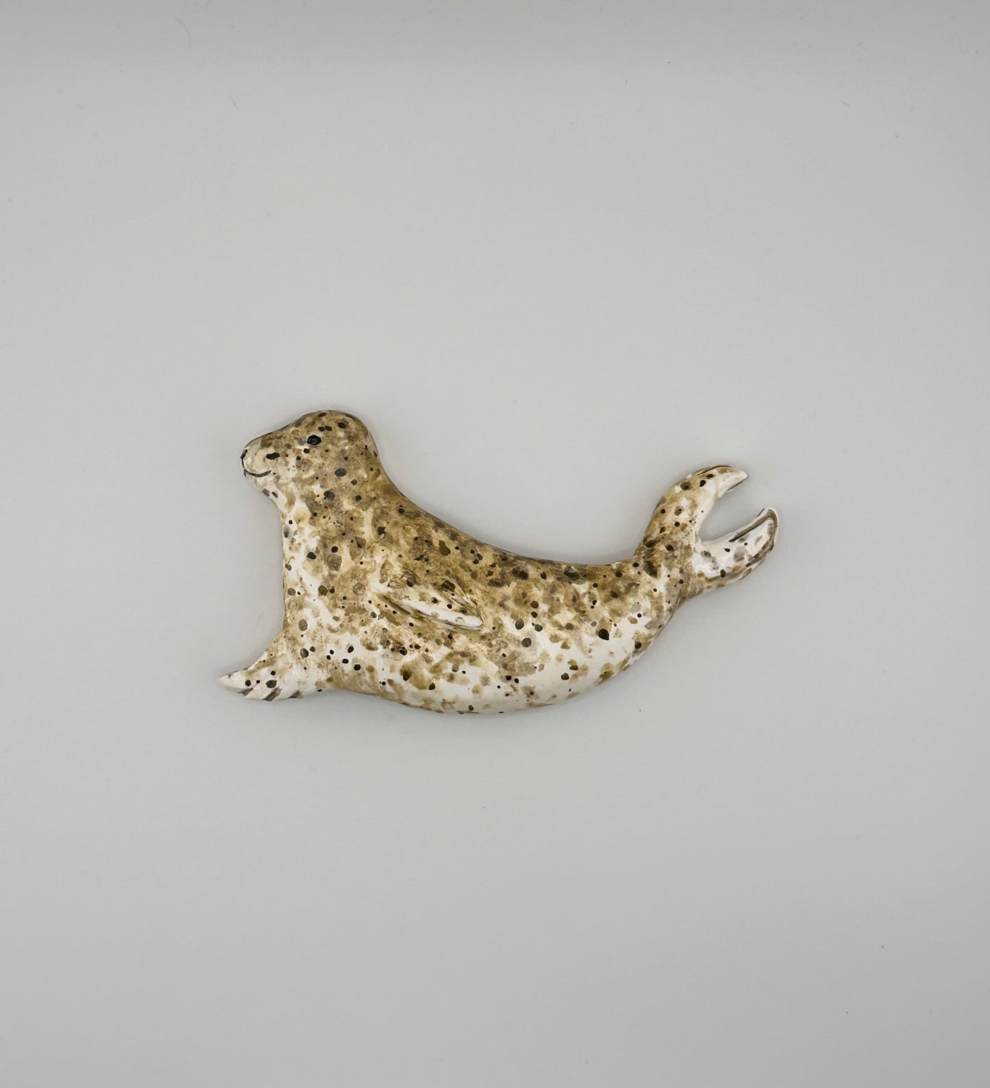 Seal ceramic wall art