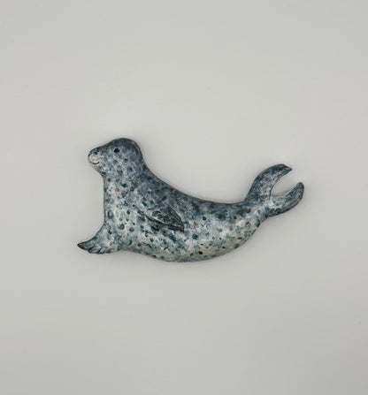 Seal ceramic wall art