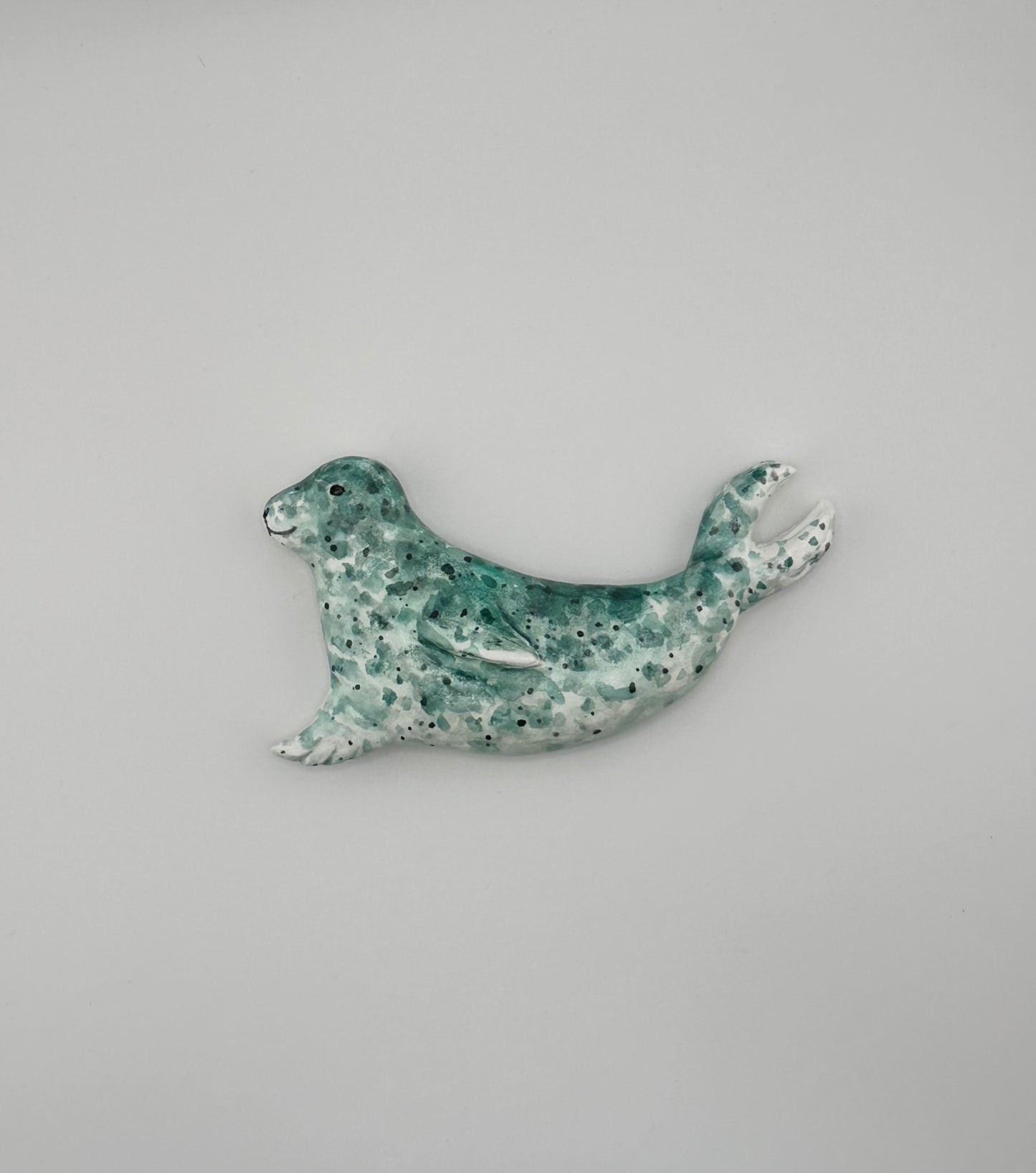 Seal ceramic wall art