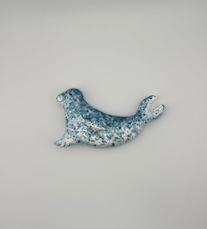 Seal ceramic wall art
