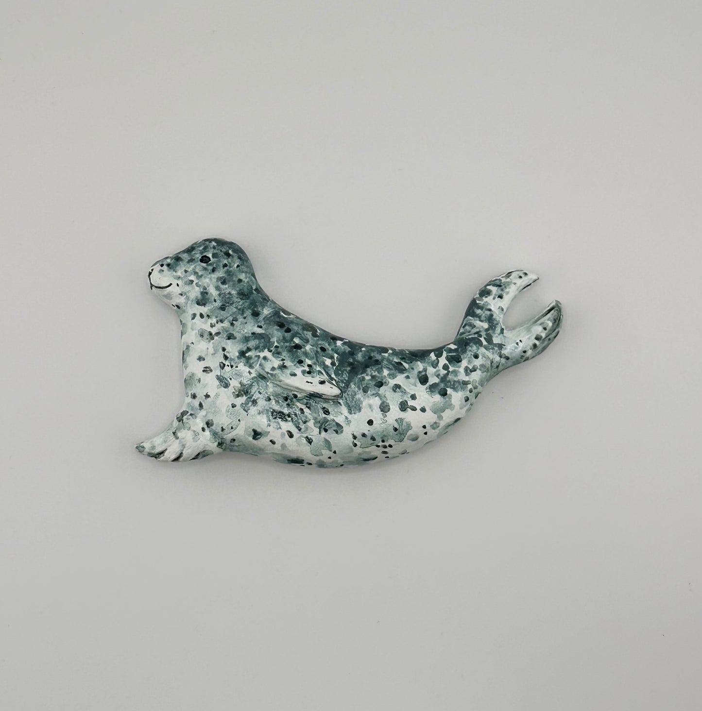 Seal ceramic wall art