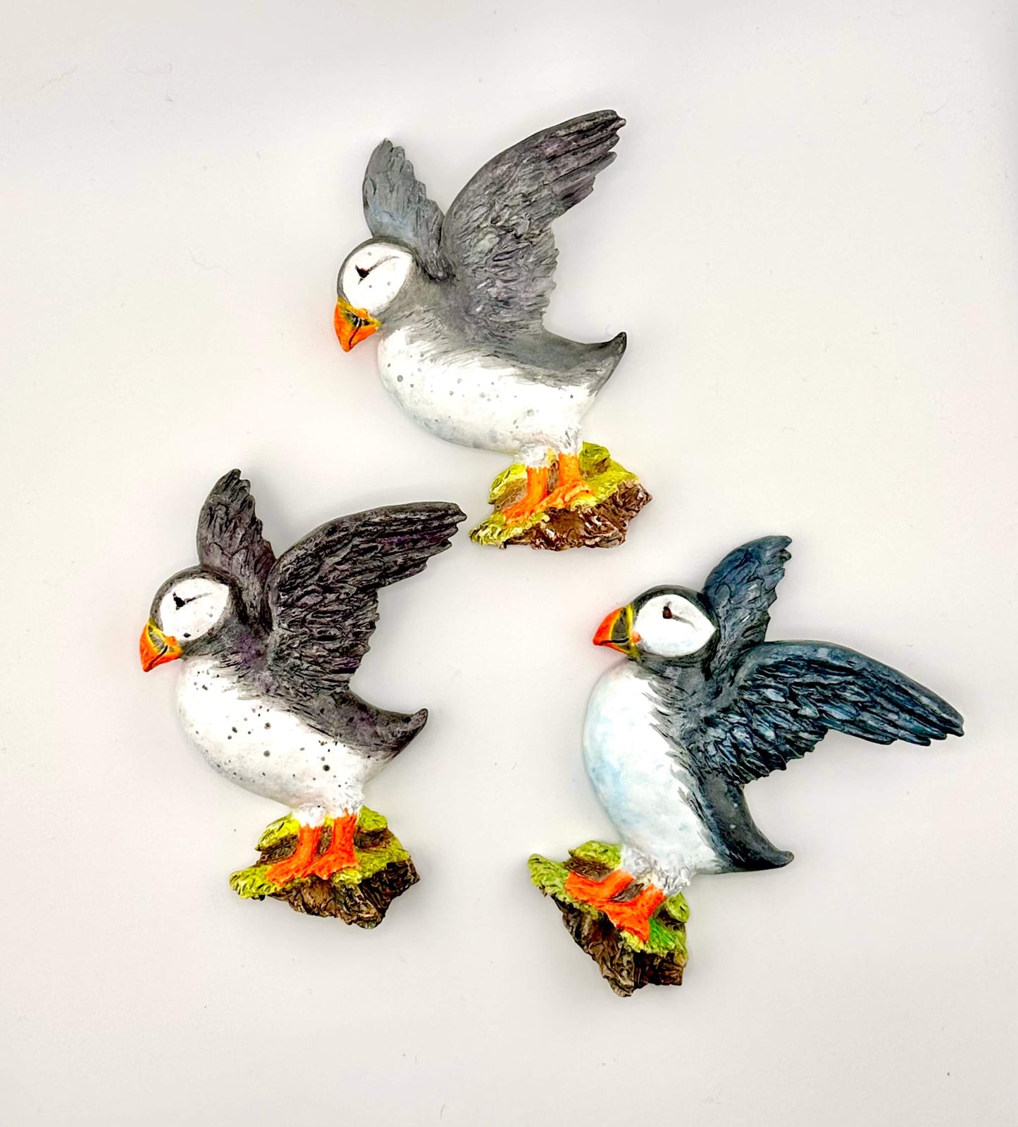 Puffin wall art sculpture