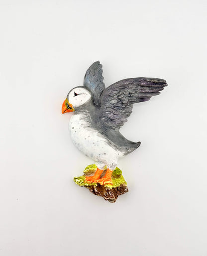 Puffin wall art sculpture