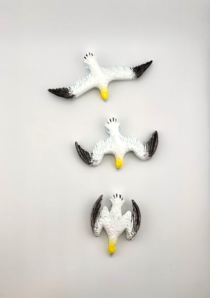 Gannet wall sculptures