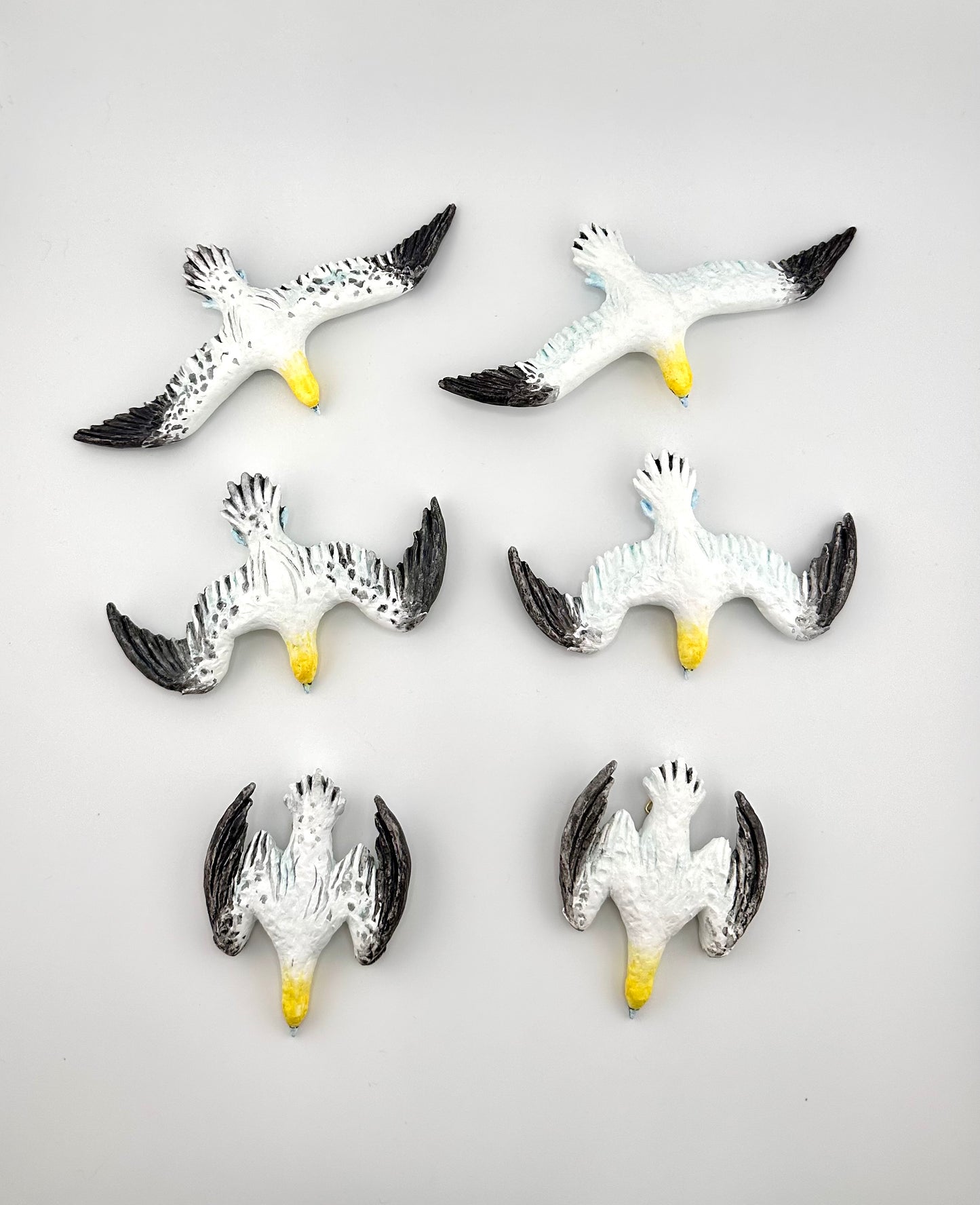 Gannet wall sculptures
