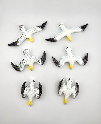 Gannet wall sculptures