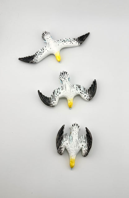 Gannet wall sculptures