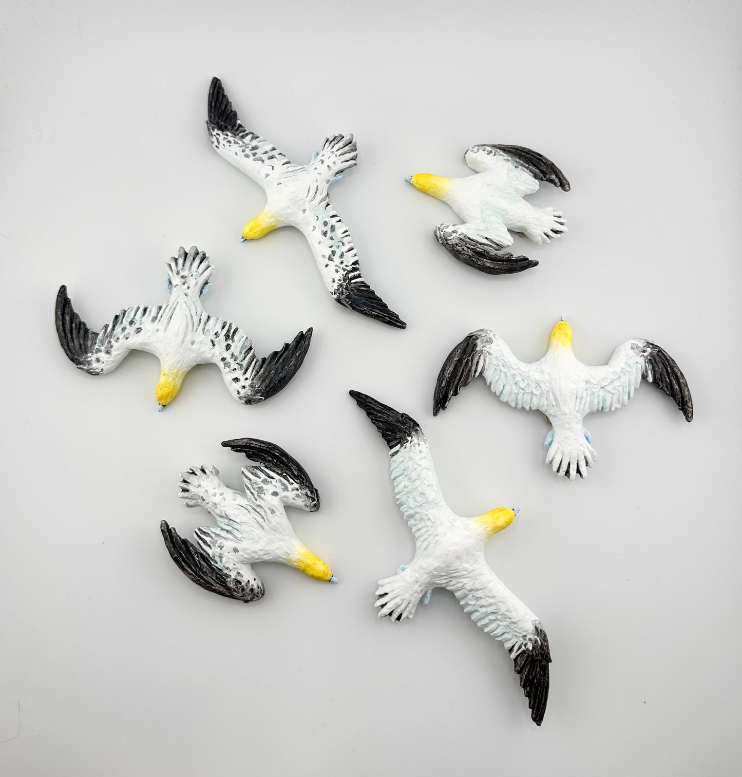 Gannet wall sculptures