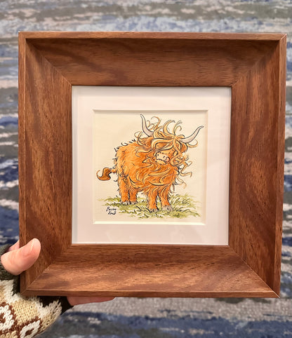 Happy coo mini Illustration