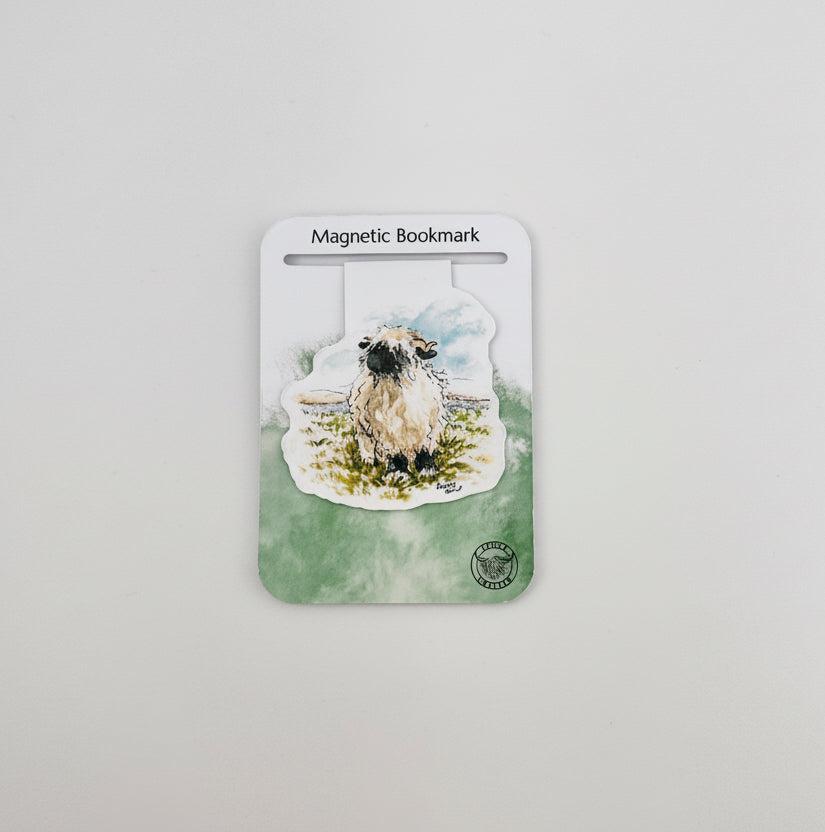 Valais Blacknose sheep magnetic bookmark