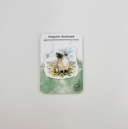 Valais Blacknose sheep magnetic bookmark
