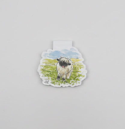 Valais Blacknose lamb magnetic bookmark