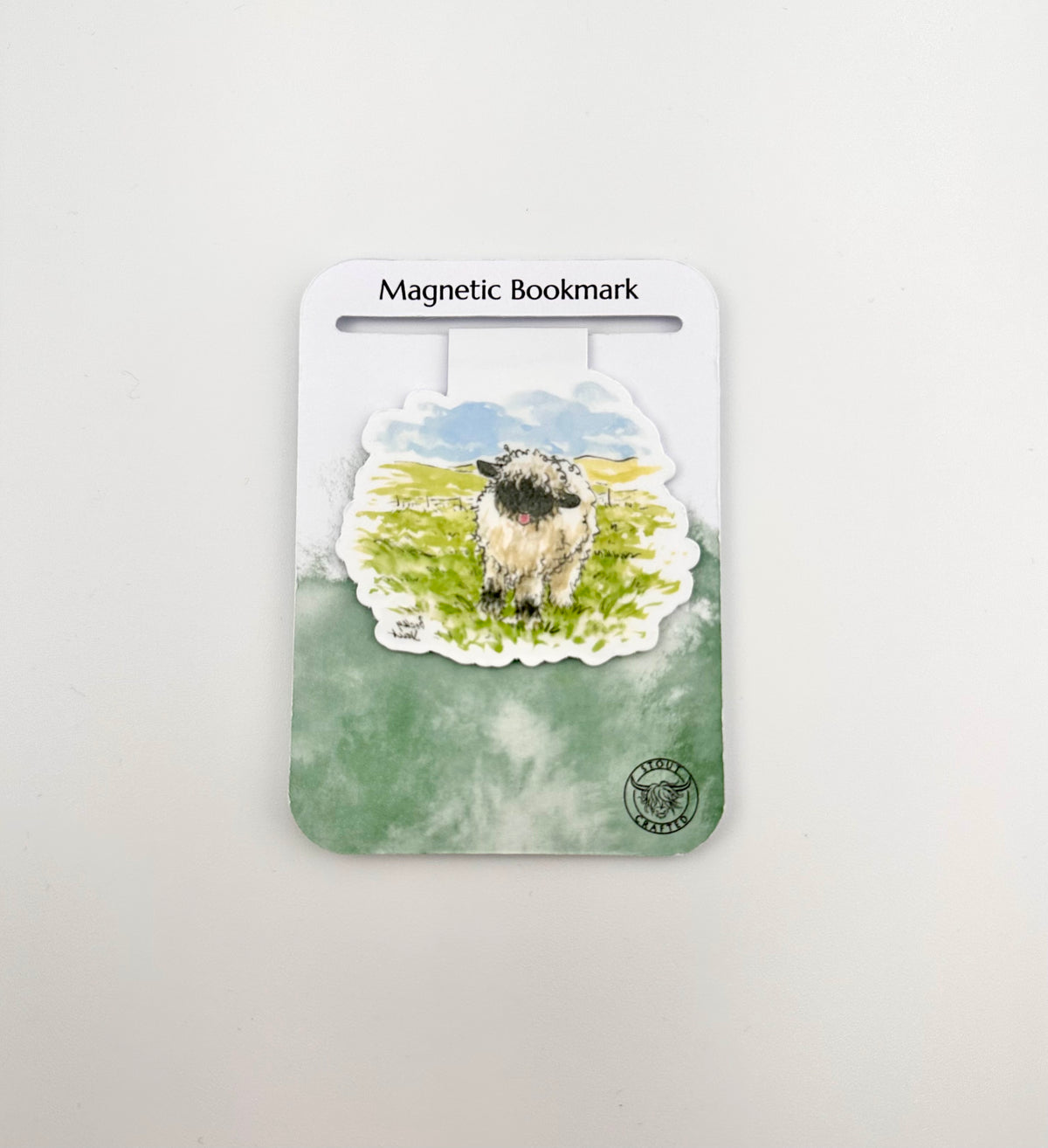 Valais Blacknose lamb magnetic bookmark