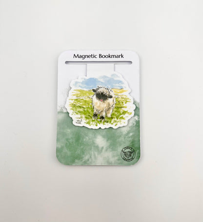 Valais Blacknose lamb magnetic bookmark