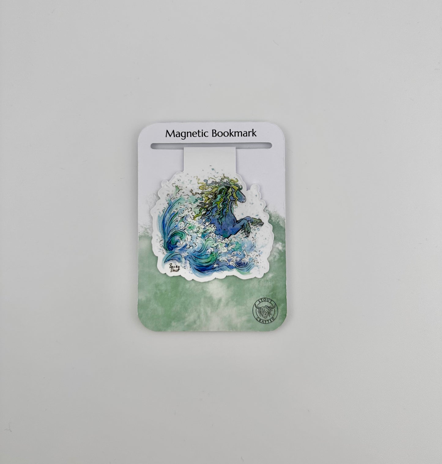 Kelpie magnetic bookmark
