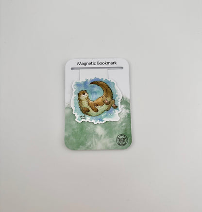 Otter magnetic bookmark