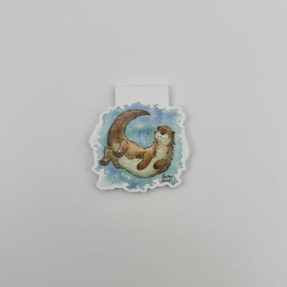 Otter magnetic bookmark