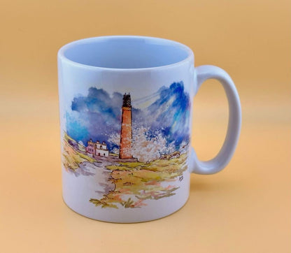 Butt of Lewis lighthouse mugs and coasters - Stout Crafted