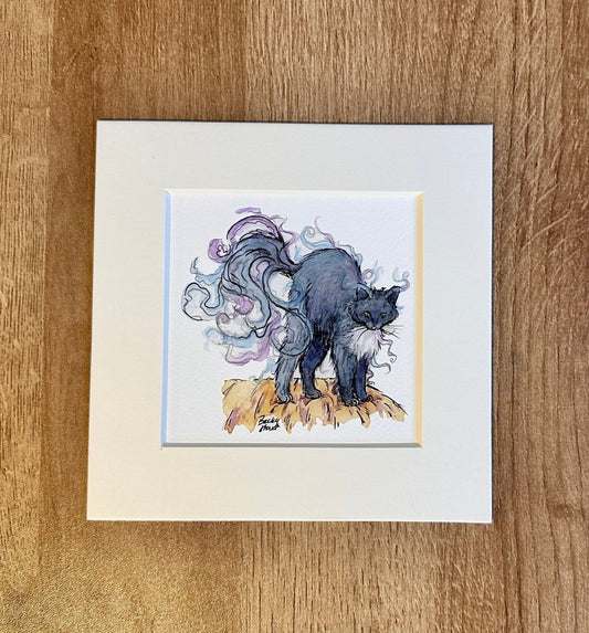 Cat-Sith mini print - Stout Crafted