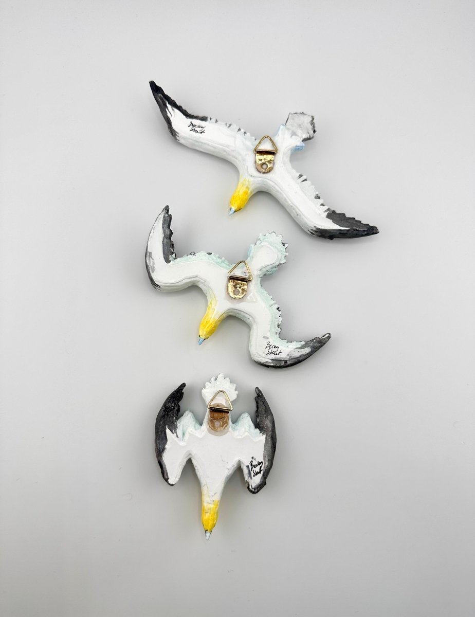 Gannet wall sculptures - Stout Crafted