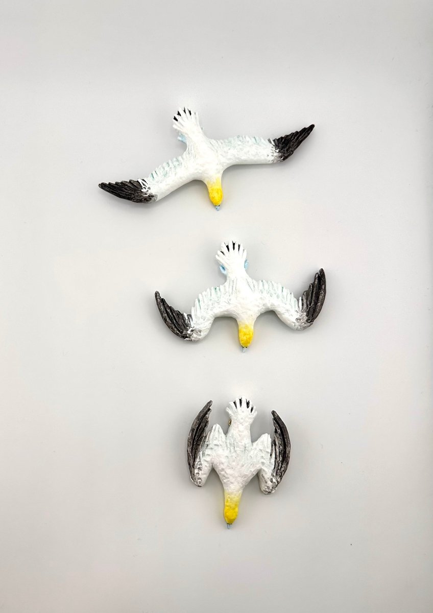 Gannet wall sculptures - Stout Crafted