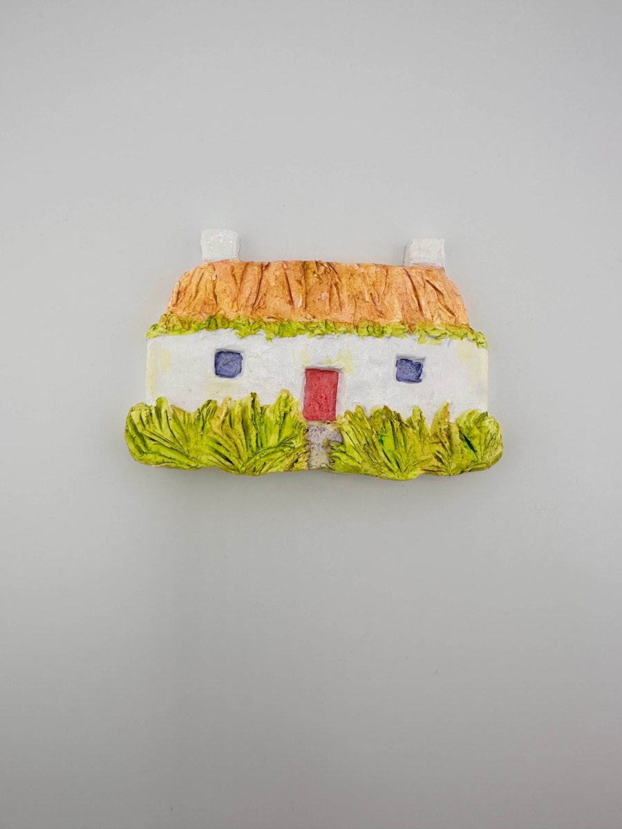 Hebridean cottage ceramic wall art - Stout Crafted