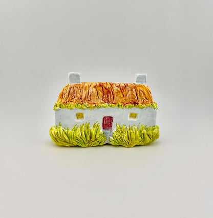 Hebridean cottage ceramic wall art - Stout Crafted