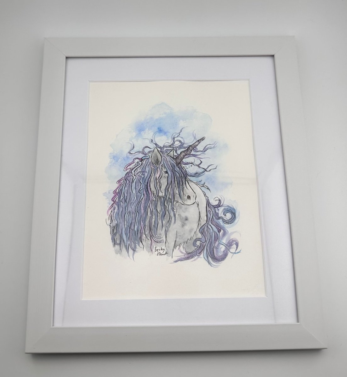 Highland Unicorn Illustration - Stout Crafted