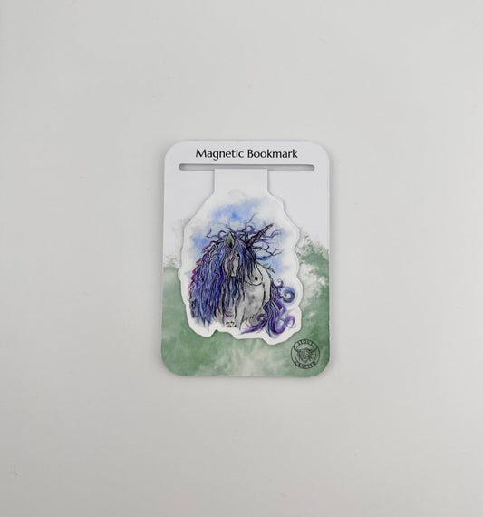 Highland unicorn magnetic bookmark - Stout Crafted