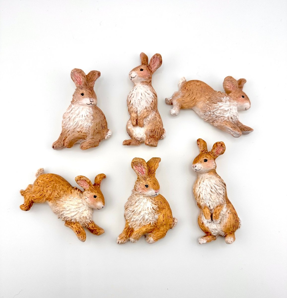 Mini bunny wall sculptures - Stout Crafted