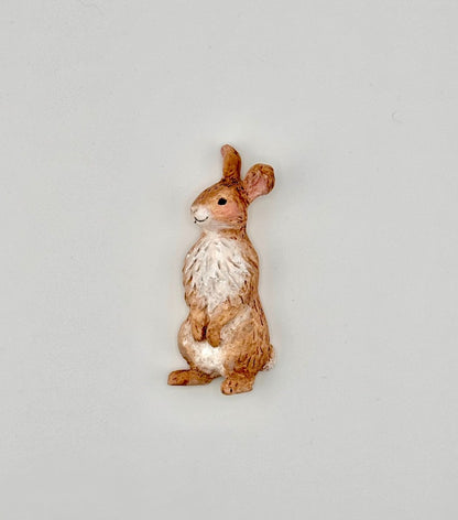 Mini bunny wall sculptures - Stout Crafted