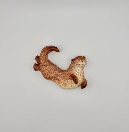 Otter ceramic wall art - Stout Crafted