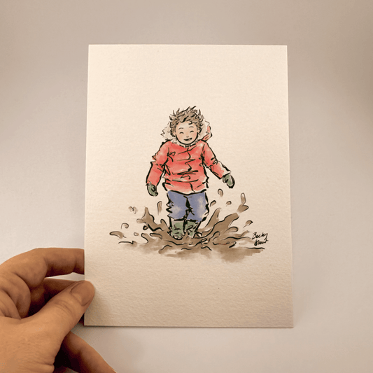 People and Pets Illustration Commission - Stout Crafted