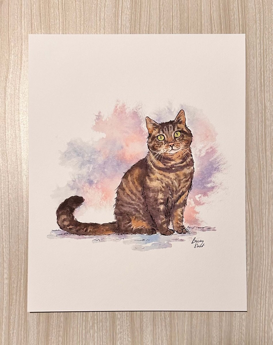 People and Pets Illustration Commission - Stout Crafted