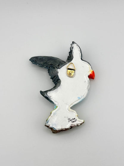 Puffin wall art sculpture - Stout Crafted