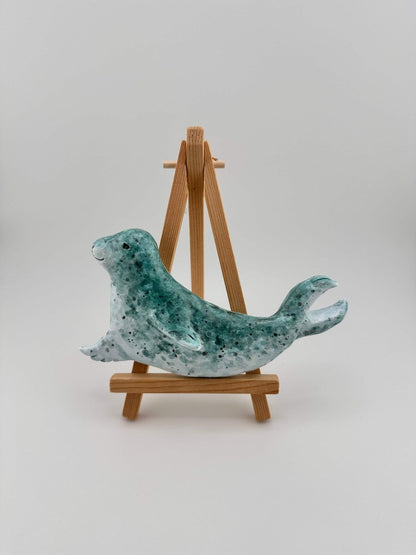 Seal ceramic wall art - Stout Crafted