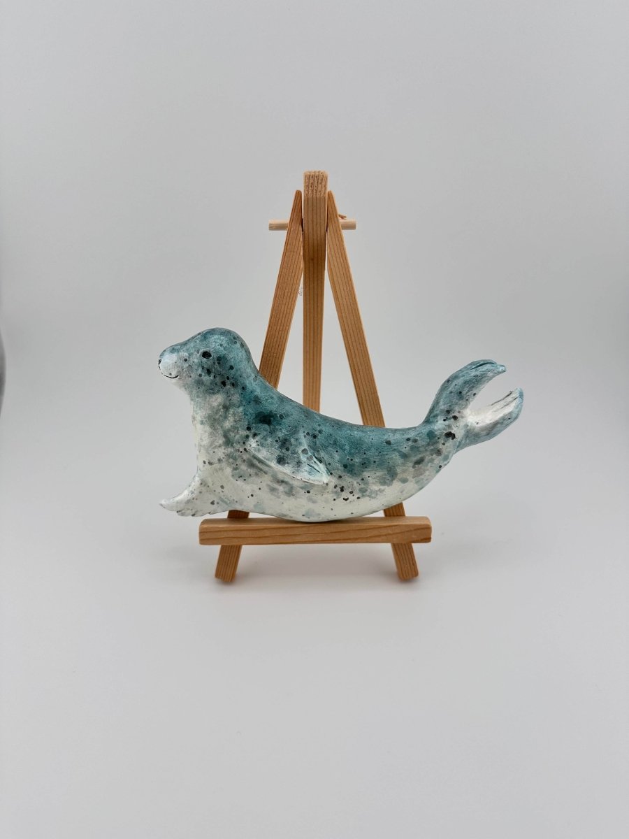 Seal ceramic wall art - Stout Crafted