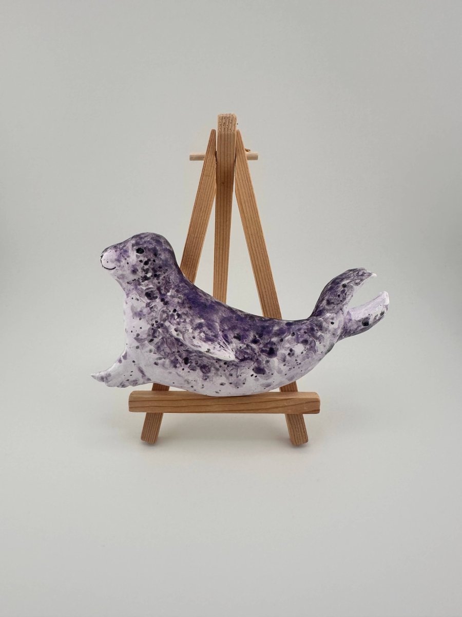 Seal ceramic wall art - Stout Crafted