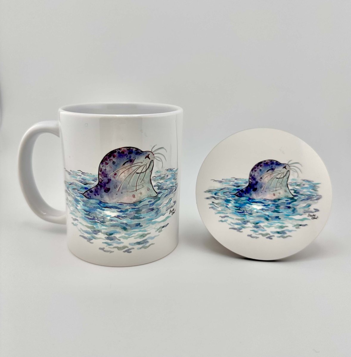 Seal mugs and coasters - Stout Crafted