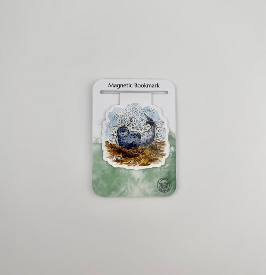 Sunbathing seal magnetic bookmark - Stout Crafted