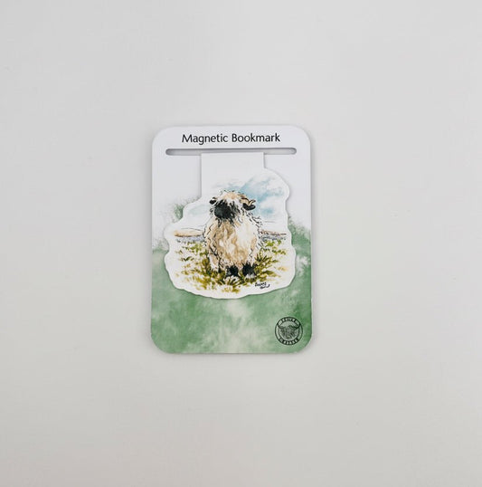 Valais Blacknose sheep magnetic bookmark - Stout Crafted